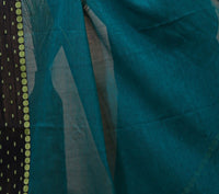 Sitara - Green Cotton Self Design Saree