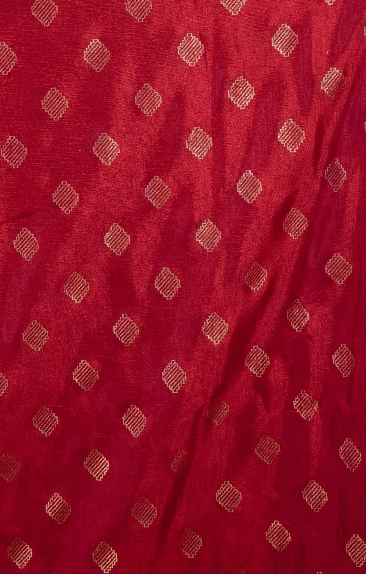 Pratha - Yellow Red Silk Patola Print Saree